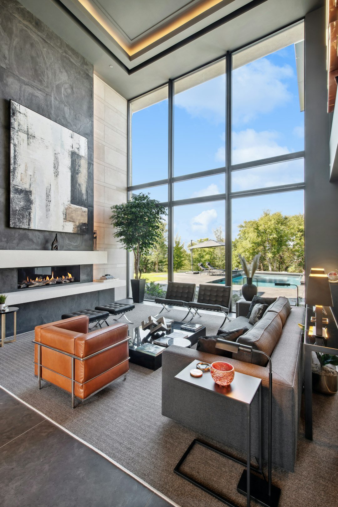 luxury hollywood mansion interior