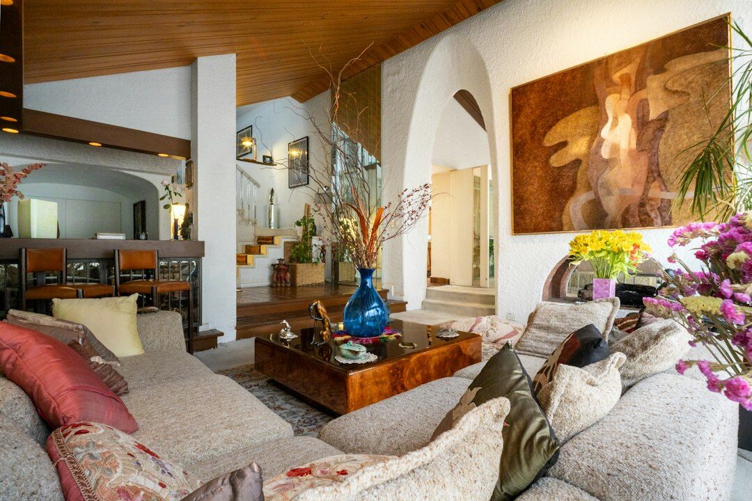 luxury hollywood mansion interior