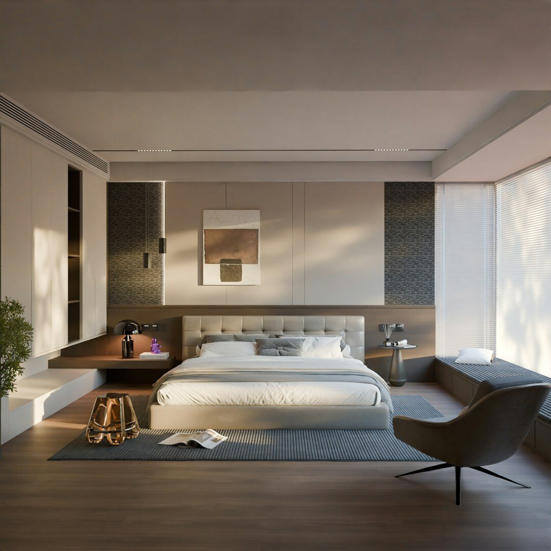 luxury celebrity bedroom